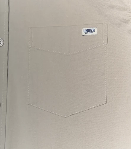 Slim Santi Camisa M C Unicolor UnserKQ