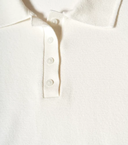 Liliana Polo Tejido Con Fajon Unicolor UnserCR