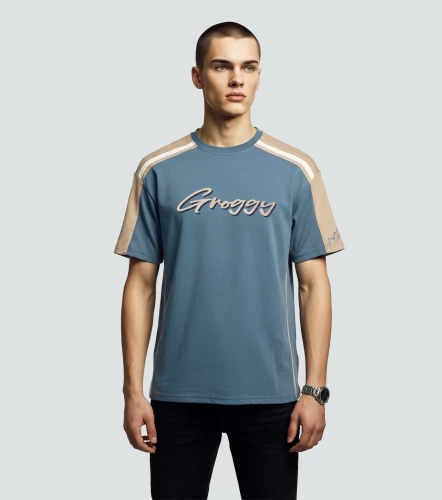 Thomas T Shirt Regular Masculina GroggyGR