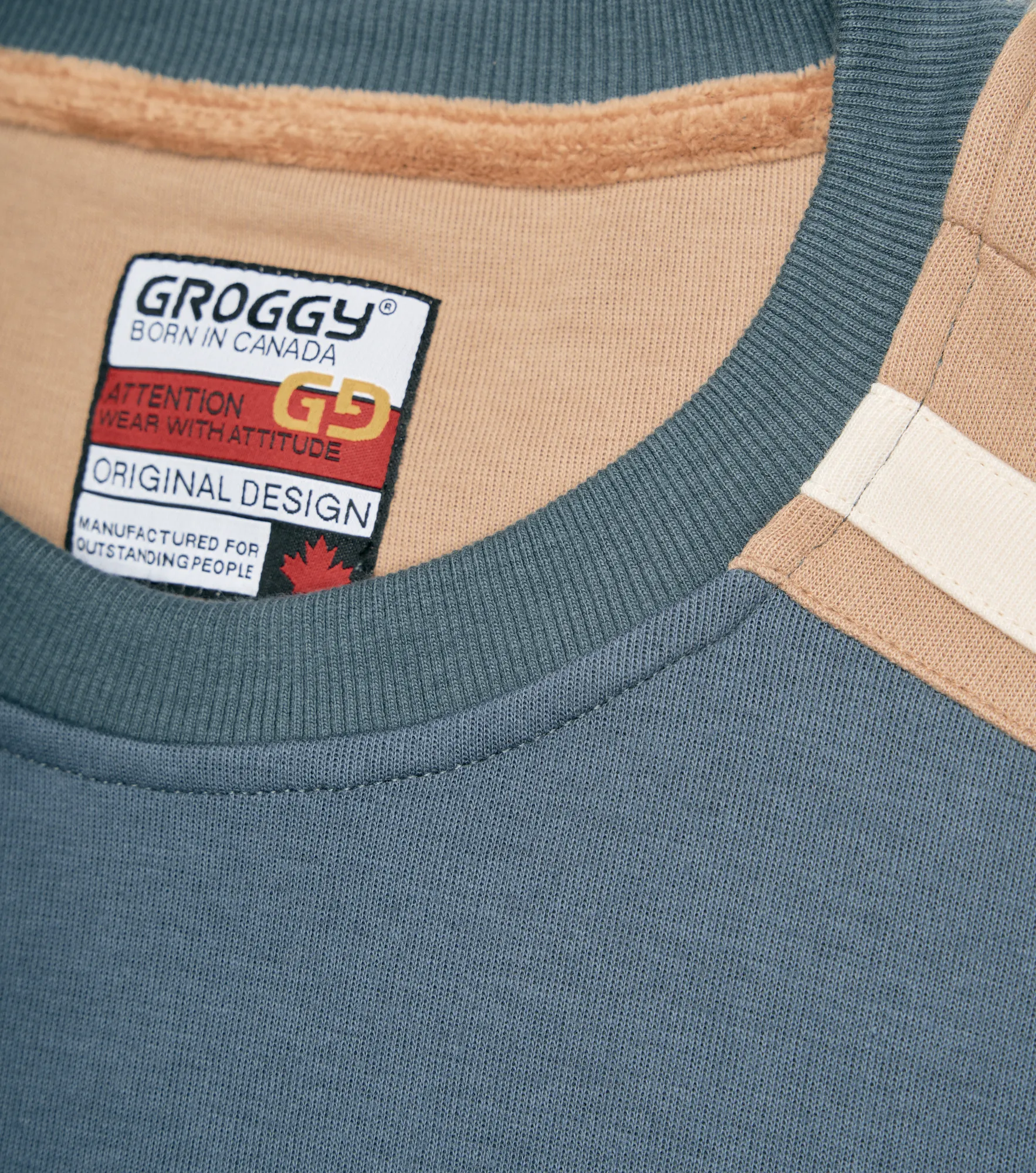 Thomas T Shirt Regular Masculina Groggy 835222 GR