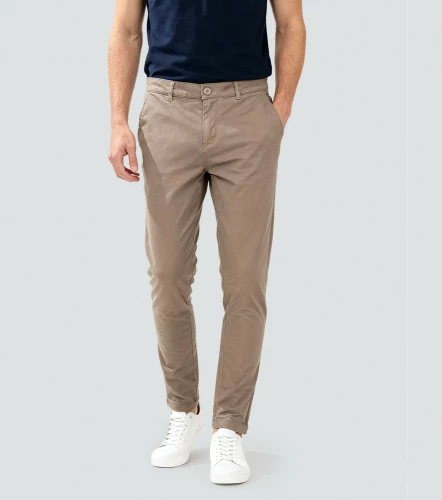 Stell Edwar Pantalon En Dril Unicolor UnserKO