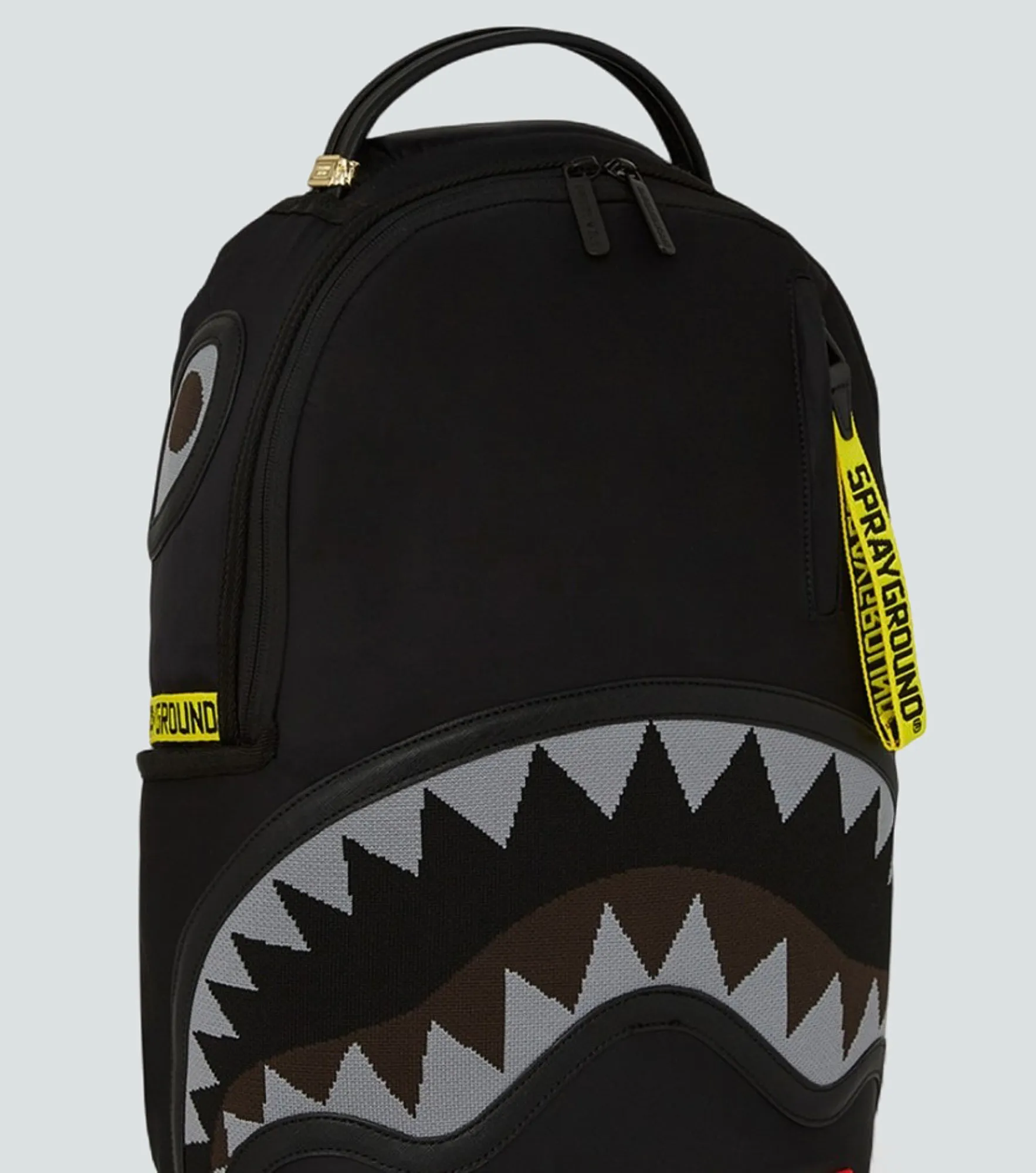 Morral Sprayground Dlxsv Shark Central Yellow Tape 131823 