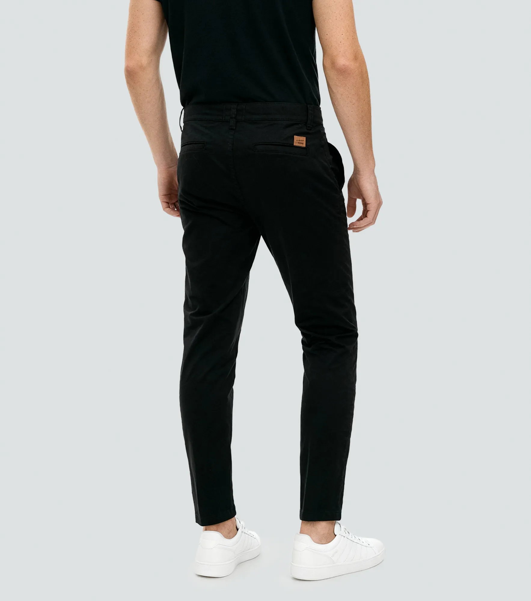 Stell Edwar Pantalon En Dril Unicolor Unser 835106 KO