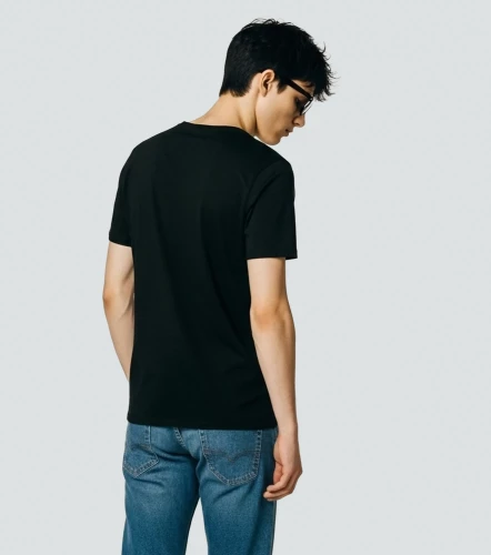 Slim Izan T Shirt Unicolor Con Estampado UnserNG