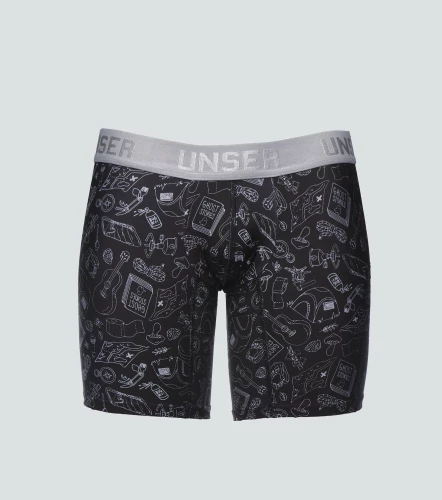 Erick Boxer Microfibra Combinado Con Detalles UnserNG