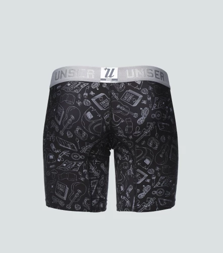 Erick Boxer Microfibra Combinado Con Detalles UnserNG