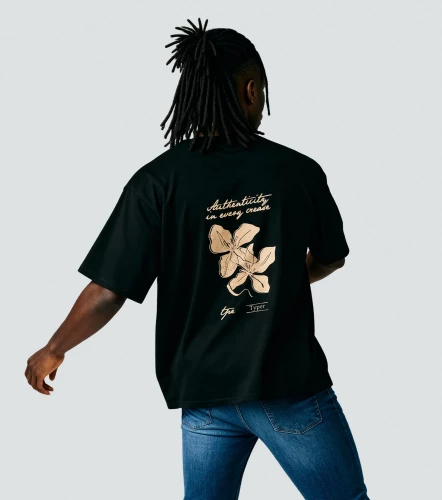 Damian T Shirt Boxy Estampada TyperNG