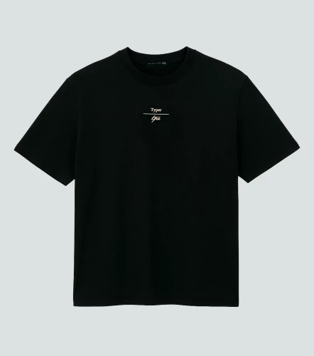 Damian T Shirt Boxy Estampada TyperNG