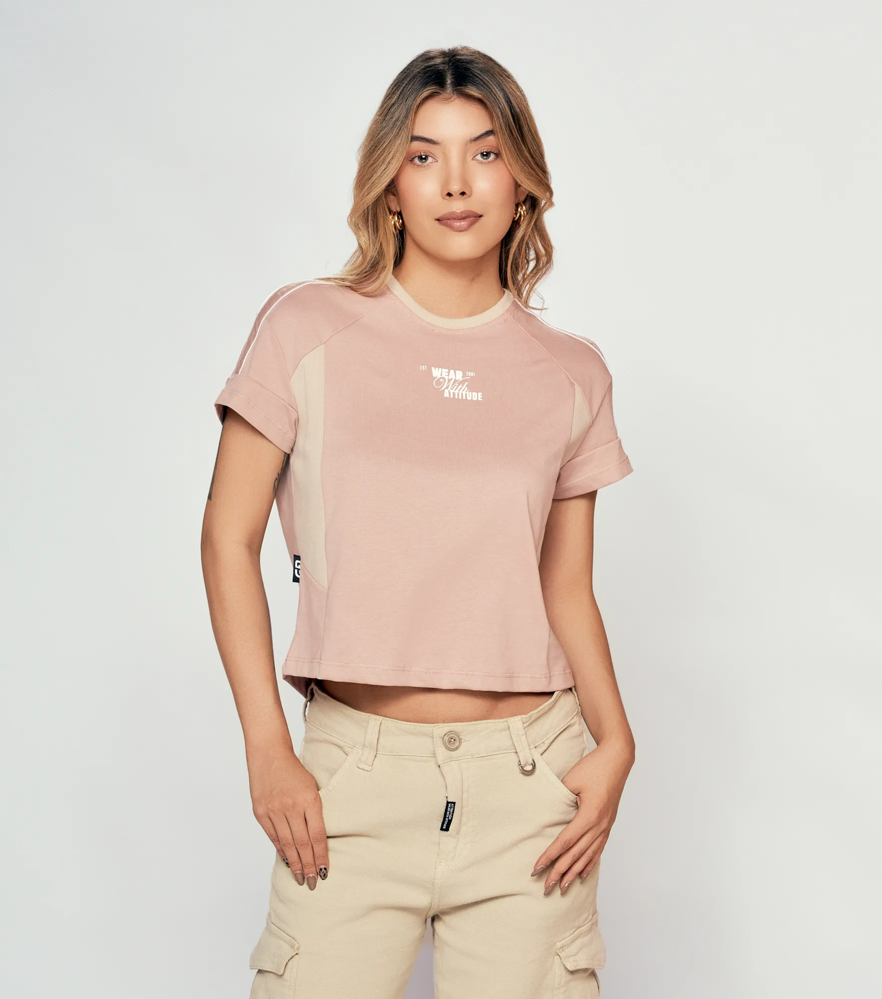 Misaky T Shirt Regular Femenina Groggy 836709 PR