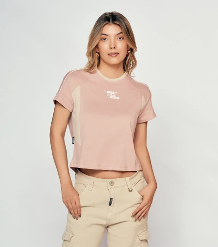 Misaky T Shirt Regular Femenina GroggyPR