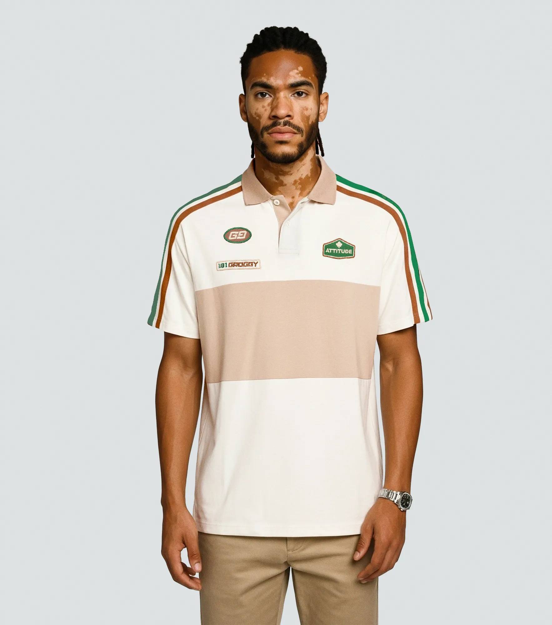 Kirk Polo Oversized Masculina Groggy 834750 CU