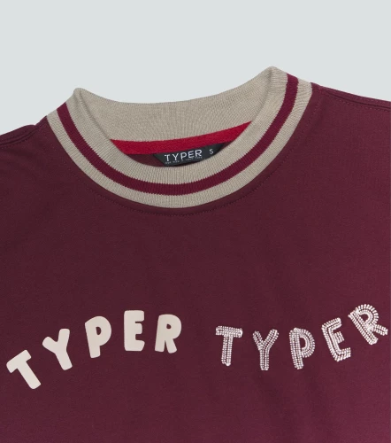 Zary Camibuzo Oversize Bordado TyperVT