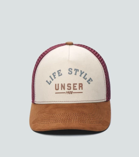Said Gorra Combinada Con Frente Gamuzado UnserVT