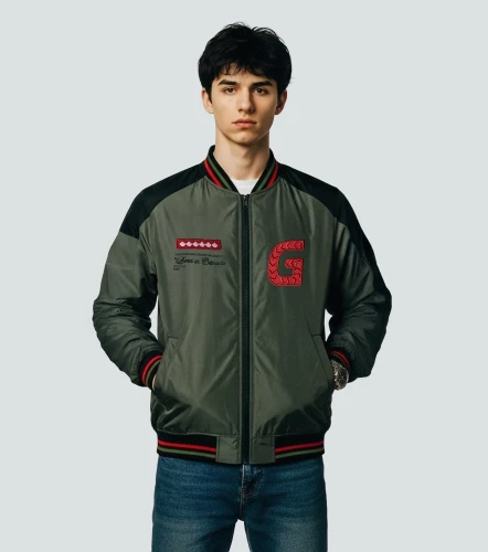 Conall Chaqueta Bomber Masculina GroggyVO