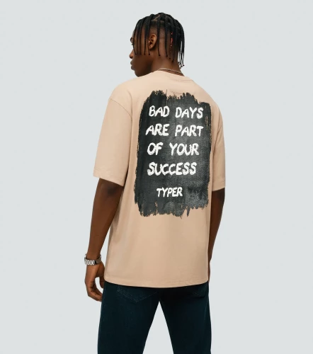 Ronny T Shirt Oversize Estampada TyperKQ