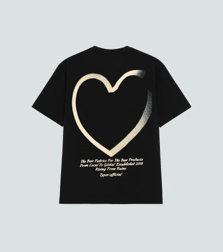 William T Shirt Oversize Estampada TyperNG