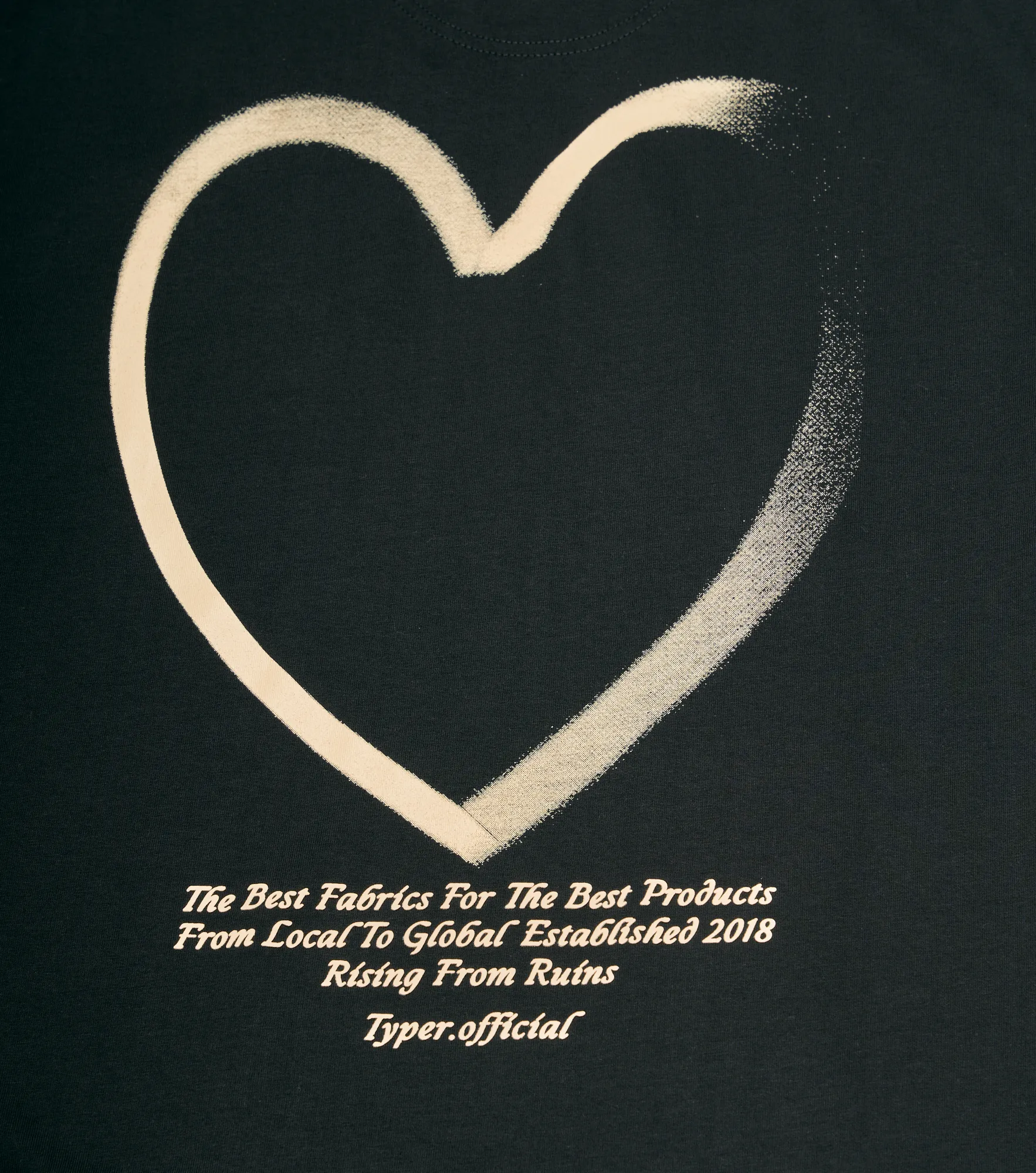 William T Shirt Oversize Estampada Typer 836594 