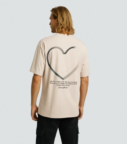 William T Shirt Oversize Estampada TyperTP