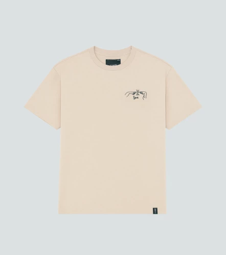 William T Shirt Oversize Estampada TyperTP