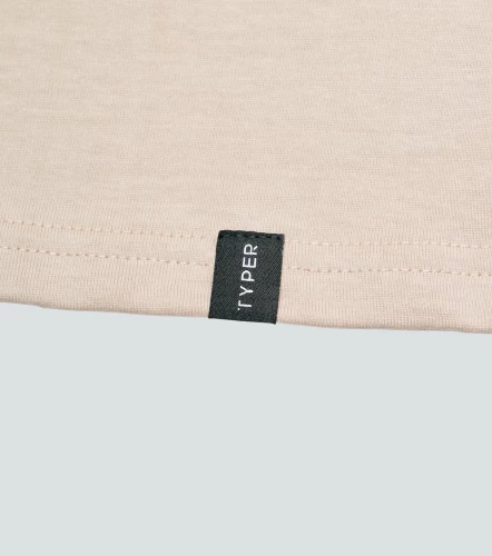 William T Shirt Oversize Estampada TyperTP