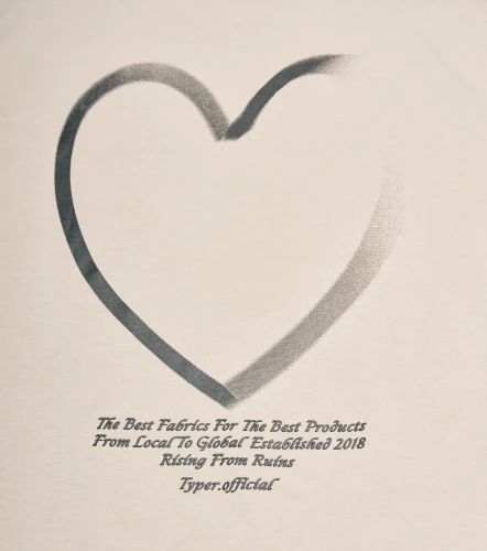 William T Shirt Oversize Estampada TyperTP