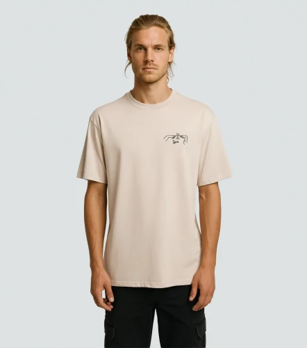 William T Shirt Oversize Estampada TyperTP
