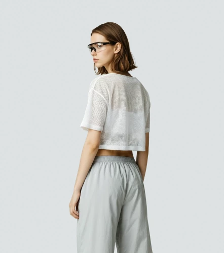 Tiny Blusa En Mesh Y Top Oversized TyperBL