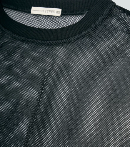 Tiny Blusa En Mesh Y Top Oversized TyperNG