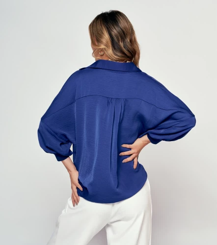 Blusa Camisera Para Mujer Unicolor Manga Ranglan DerekAY