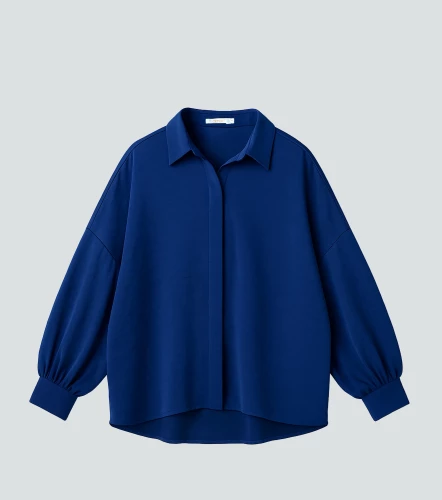 Blusa Camisera Para Mujer Unicolor Manga Ranglan DerekAY