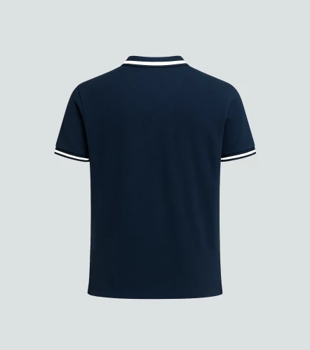 Comfort Yesid Polo Para Hombre Unicolor Manga Corta UnserAV