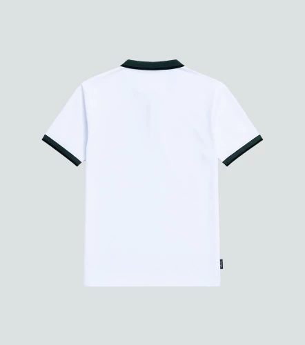 Comfort Yesid Polo Para Hombre Unicolor Manga Corta UnserBL