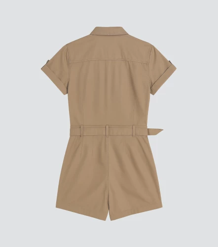 Enterizo Para Mujer Mechi Short Unicolor DerekKQ