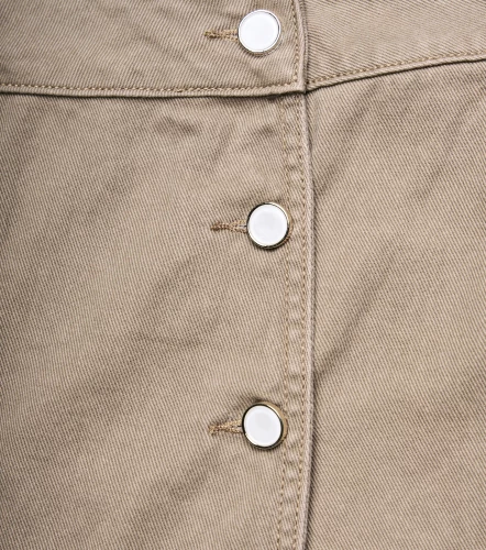 Falda Para Mujer Short En Indigo Con Proceso Vintage Candy DerekCF