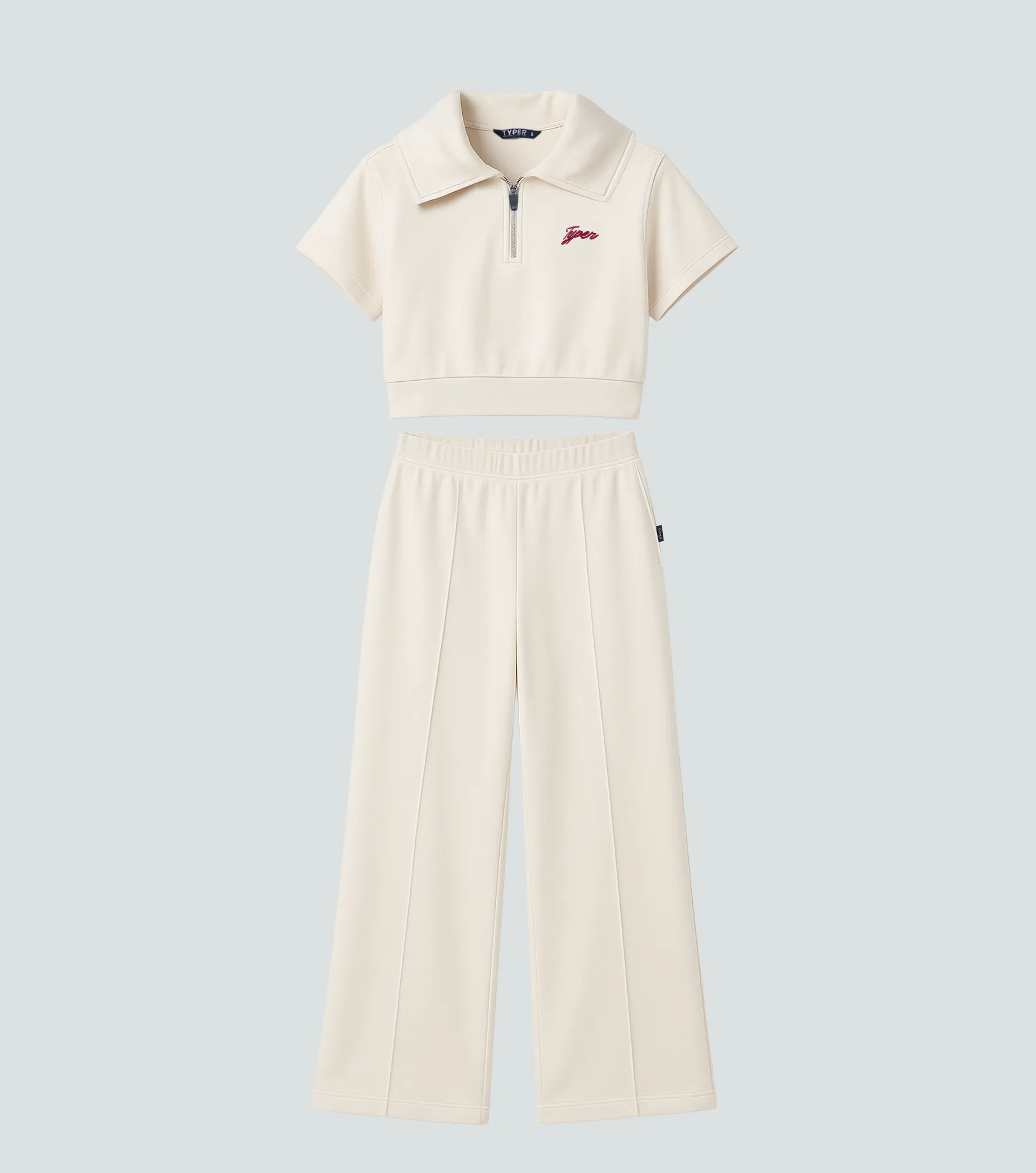 Gigi Set Pantalon Y Blusa Con Maxicuello Oversize Typer 835636