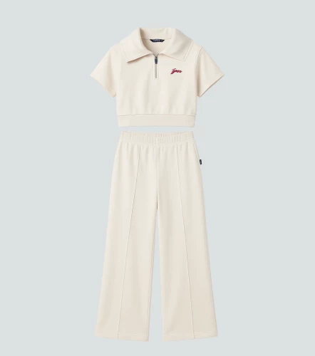 Gigi Set Pantalon Y Blusa Con Maxicuello Oversize TyperBH