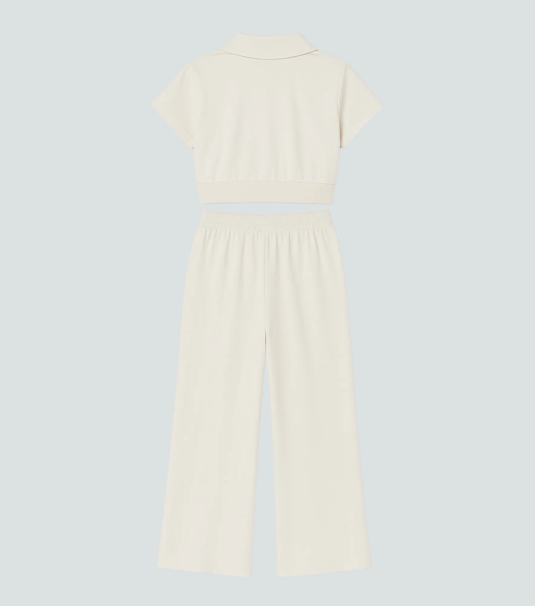 Gigi Set Pantalon Y Blusa Con Maxicuello Oversize Typer 835636