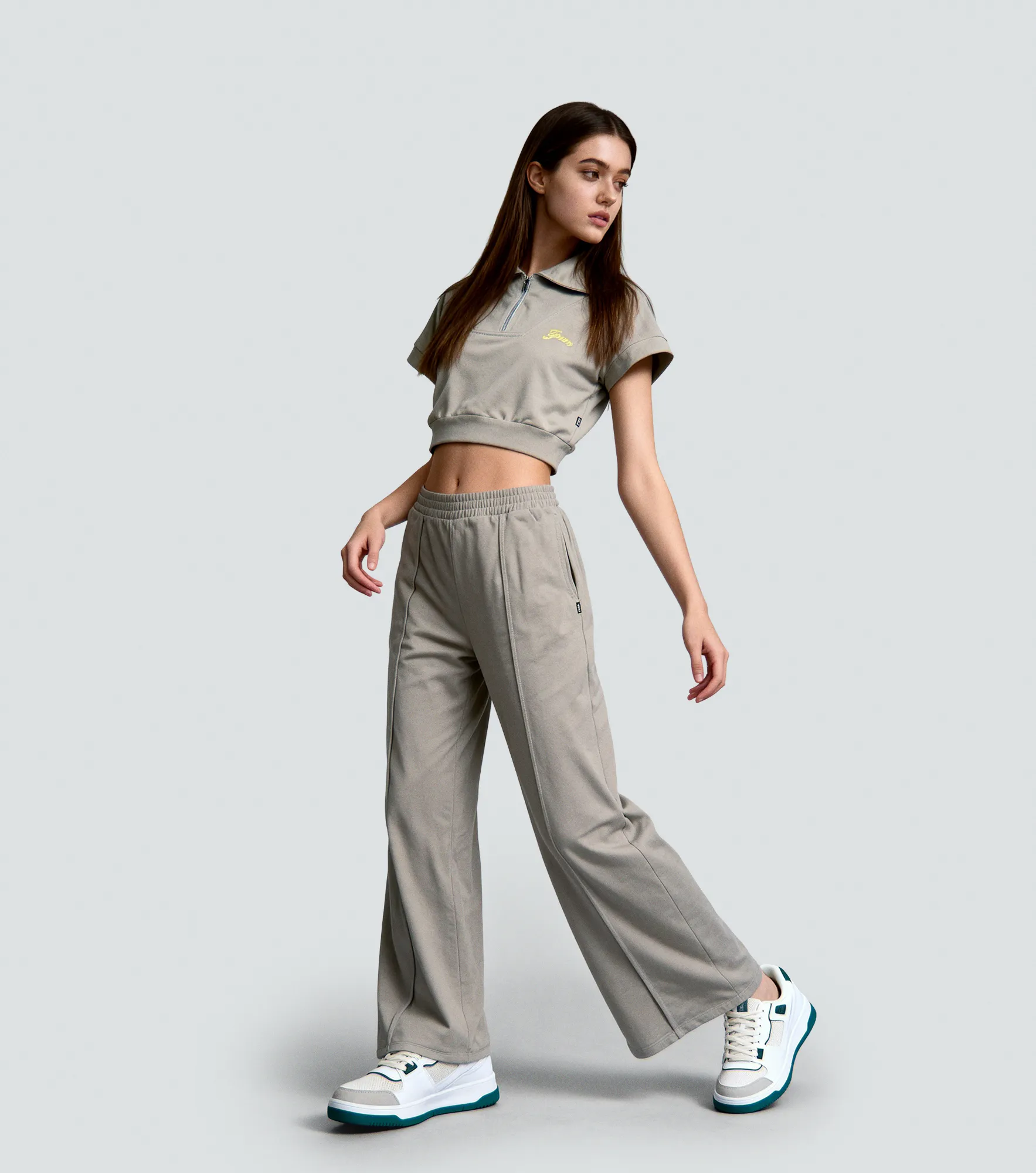 Gigi Set Pantalon Y Blusa Con Maxicuello Oversize Typer 835636 BH