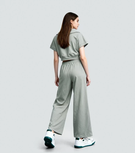 Gigi Set Pantalon Y Blusa Con Maxicuello Oversize TyperGR