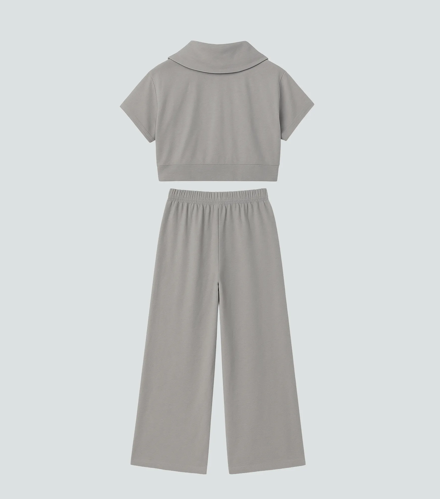Gigi Set Pantalon Y Blusa Con Maxicuello Oversize Typer 835636 BH