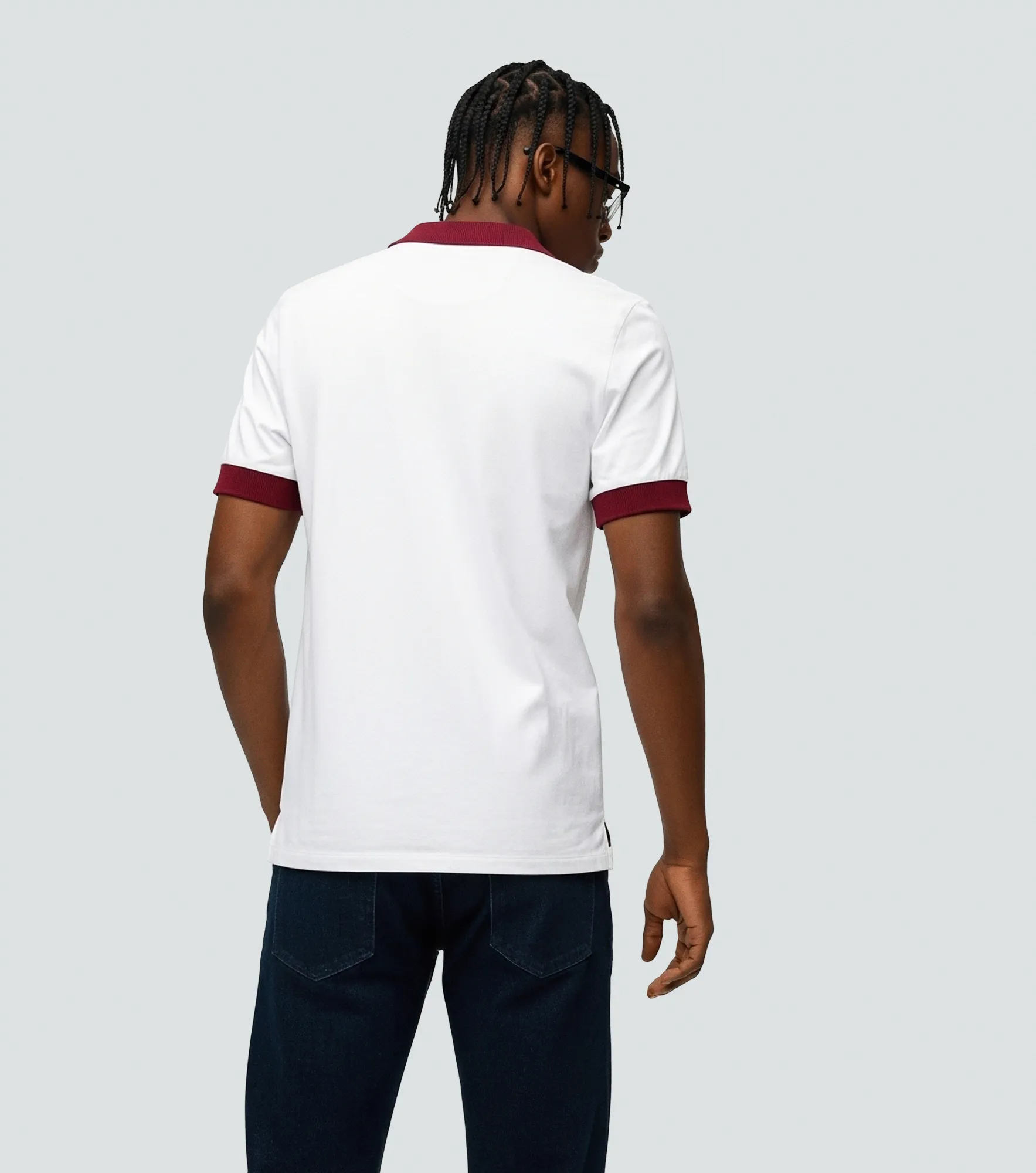 Lucas Polo Con Cuellos Y Punos Combinados Typer 833541 AV