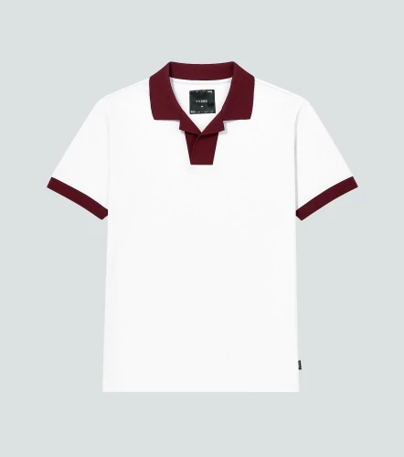 Lucas Polo Con Cuellos Y Punos Combinados TyperBL