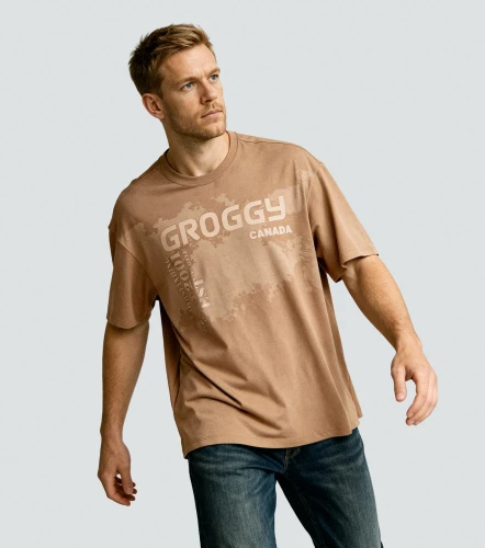 Luke T Shirt Oversize Masculina GroggyAR