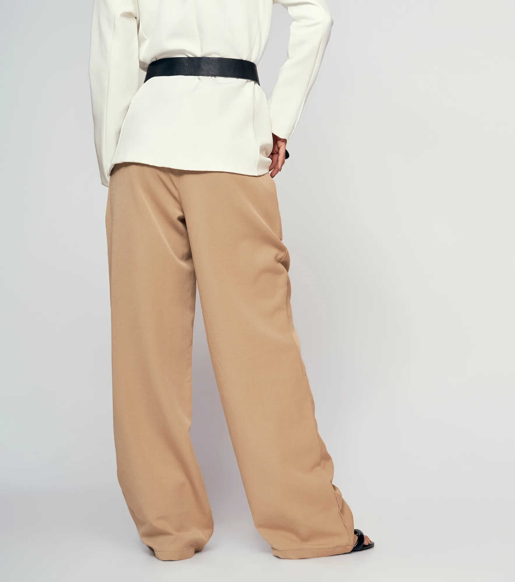 Pantalon Para Mujer Wide Leg Unicolor Andreina Derek 834636 BL