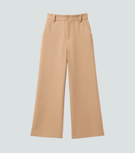 Pantalon Para Mujer Wide Leg Unicolor Andreina DerekCF