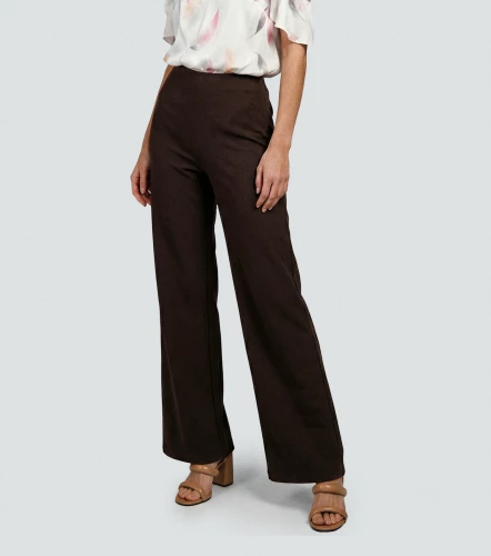 Pantalon Unicolor Para Mujer DerekCF