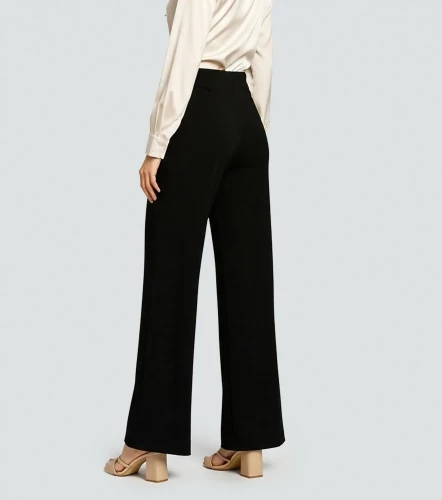 Pantalon Unicolor Para Mujer DerekNG