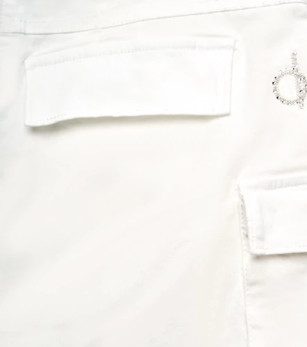 Short Para Mujer Tipo Cargo Unicolor Ivonne DerekAR