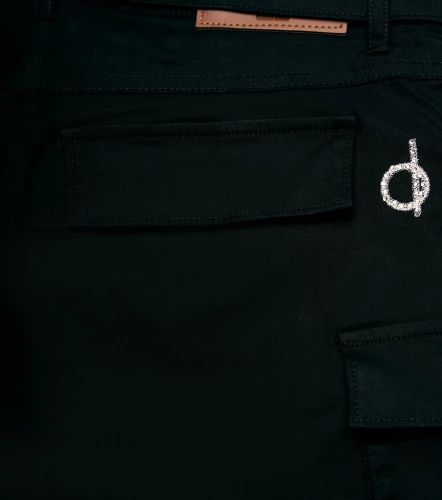 Short Para Mujer Tipo Cargo Unicolor Ivonne DerekNG