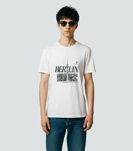 Slim Izan T Shirt Unicolor Con Estampado UnserBL